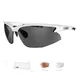 Bliz Motion+ sportliche Sonnenbrille - weiß - weiß