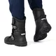 W-TEC Lougamax CE Motorradstiefel - schwarz