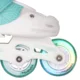 Kinderrollschuhe inSPORTline Tealero mit LED-Vorderrädern
