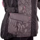 W-TEC Barbata Damen-Motorradjacke - černo-šedo-růžová
