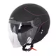 W-TEC Vernante Motorroller Helm - Glossy White - Rosanero