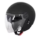 W-TEC Vernante Motorroller Helm - Glossy White - Black Matt