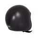 W-TEC Badachos Chopper Helm mit Atavist Schutzbrille - schwarz glänzend