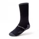 Höhere Socken aus Merino inSPORTline Meritic Crew AG+ antibakteriell - schwarz-grau