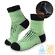 Wasserdichte Bambus-Socken inSPORTline Pantris AG+ antibakteriell - grün