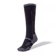 Merino-Socken inSPORTline Meritic Ski AG+ antibakteriell - schwarz-grau