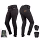 W-TEC Wombutta Damen-Moto-Leggings - schwarz - schwarz
