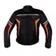 Herren-Motojacke BOS Laganas - Black/Orange
