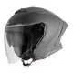 W-TEC Voltik Motorrad-Helm - mattschwarz - mattschwarz
