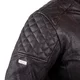 W-TEC Mantura Damen Lederjacke - dunkelbraun
