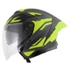 W-TEC Voltik Graphic Motorradhelm - Gelb