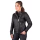 W-TEC Mantura Damen Lederjacke - dunkelbraun