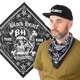 W-TEC Black Heart Bandest Halstuch - Bones - Bones