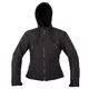 W-TEC Dyte Damen Softshell-Motorradjacke - schwarz - schwarz