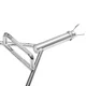 Hex Olympic Schaft inSPORTline Hexlif 140cm/50mm - 21,8kg - bis zu 200kg - mit Klemmen