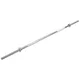 inSPORTline Welerty gerade 180cm/30mm Hantelstange - mit Gewinde und Klemmen