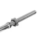 inSPORTline Welerty gerade 180cm/30mm Hantelstange - mit Gewinde und Klemmen