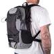 Reflektierender Rucksack inSPORTline Miraklo - schwarz