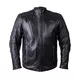 W-TEC Elcabron Leder Motorradjacke - schwarz