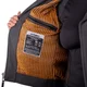 W-TEC Brinea Damen Motorrad Lederjacke - mattschwarz
