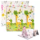 Faltbare Kindermatte inSPORTline Michlino 150x180x1,2 cm - Safari/Silnice - Zvířátka abc/Zvířatka louka