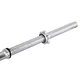 Hantelstange inSPORTline Welenorty gerade 220cm/30mm - mit Gewinde und Klemmen