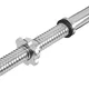 Hantelstange inSPORTline Welenorty gerade 220cm/30mm - mit Gewinde und Klemmen