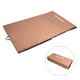 Faltbare Gymnastikmatte inSPORTline Kvadfold 200x120x5 cm - braun - braun