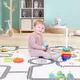 Faltbare Kindermatte inSPORTline Michlino 150x180x1,2 cm - Safari/Silnice