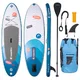 Paddleboard mit Zubehör inSPORTline Wavelet 9'6" - blau - blau