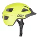 Kinder-Fahrradhelm mit LED-Licht ISL Lumiro - Neon Yellow