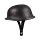 Retro offener Motorradhelm Sodager Stripes - černá s oranžovým a béžovým pruhem