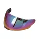 Ersatzvisier für W-TEC Buenaventa Helm - Regenbogen - Regenbogen