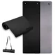 inSPORTline Kikami Trainingsmatte 180 x 61 x 0,8 cm - tmavě zeleno-černá - schwarz-grau