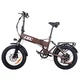 Klappbares Elektro-Fatbike inSPORTline ISL Baxom 20"