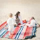 Picknickdecke inSPORTline Livetino 300x200 cm - klidný oceán