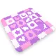Schaumstoffpuzzle mit Laufstall inSPORTline Burgino 30,5x30,5x1 cm, 36St.