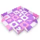 Schaumstoffpuzzle mit Laufstall inSPORTline Burgino 30,5x30,5x1 cm, 36St.