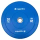 Set mit 2x5 Stück Gummischeiben inSPORTline Bumper Plate Go, 2 x 5–25 kg, 50 mm