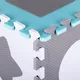 Schaumstoffpuzzle mit Laufstall inSPORTline Smarfino 30,5x30,5x1 cm, 36Stück