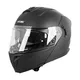 W-TEC Benidor Klapphelm - mattschwarz - mattschwarz