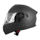 W-TEC Benidor Klapphelm - mattschwarz