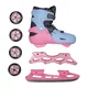 Verstellbare 4in1 inSPORTline Fourtuna Schlittschuhe