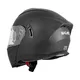 W-TEC Benidor Klapphelm - mattschwarz