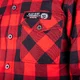 W-TEC Black Heart Respector II Hemd - rot-schwarz