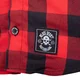 W-TEC Black Heart Respector II Hemd - rot-schwarz
