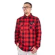 W-TEC Black Heart Respector II Hemd - rot-schwarz