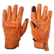 W-TEC Kruegero Motorradhandschuhe aus Leder - braun