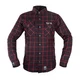 W-TEC Black Heart Respector II Hemd - rot-schwarz - černá s červeným pruhem