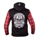 W-TEC Black Heart Ruffster Chopper Jacke - černo-červená